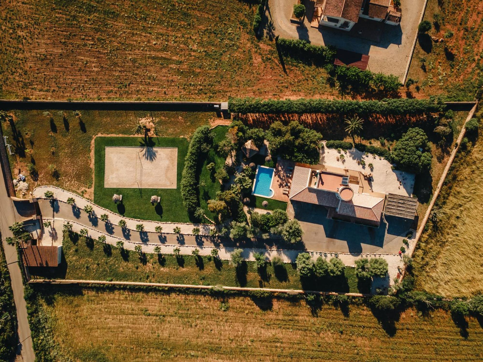 Traumhafte Finca Am Es Trenc Ses Covetes Zewnętrze zdjęcie